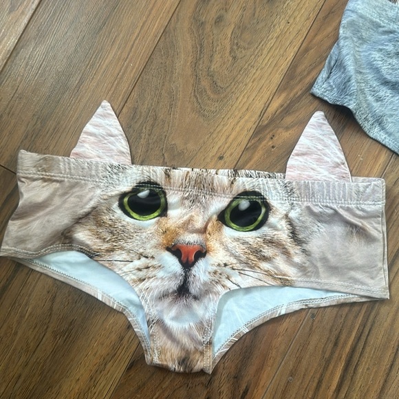 SHEIN Novelty, cat panties size medium NWT - Picture 3 of 13